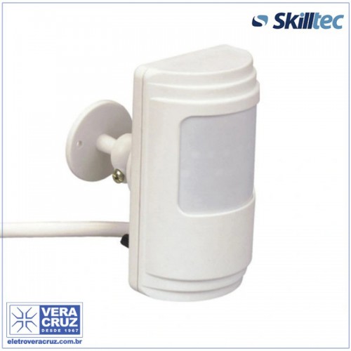 Sensor de Presença de Parede SK200 Basic Bivolt - 400W Skilltec Branco